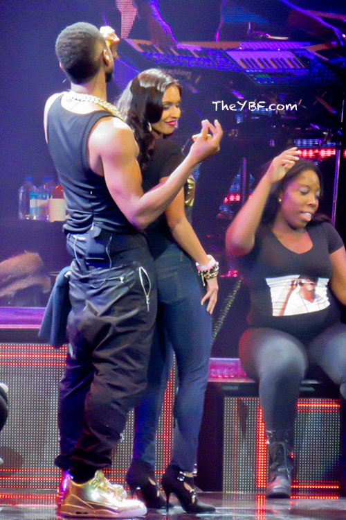 Usher takes it up a notch and brings 6 fans on stage to grind on him